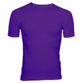 Classic Purple Crew Neck Tee