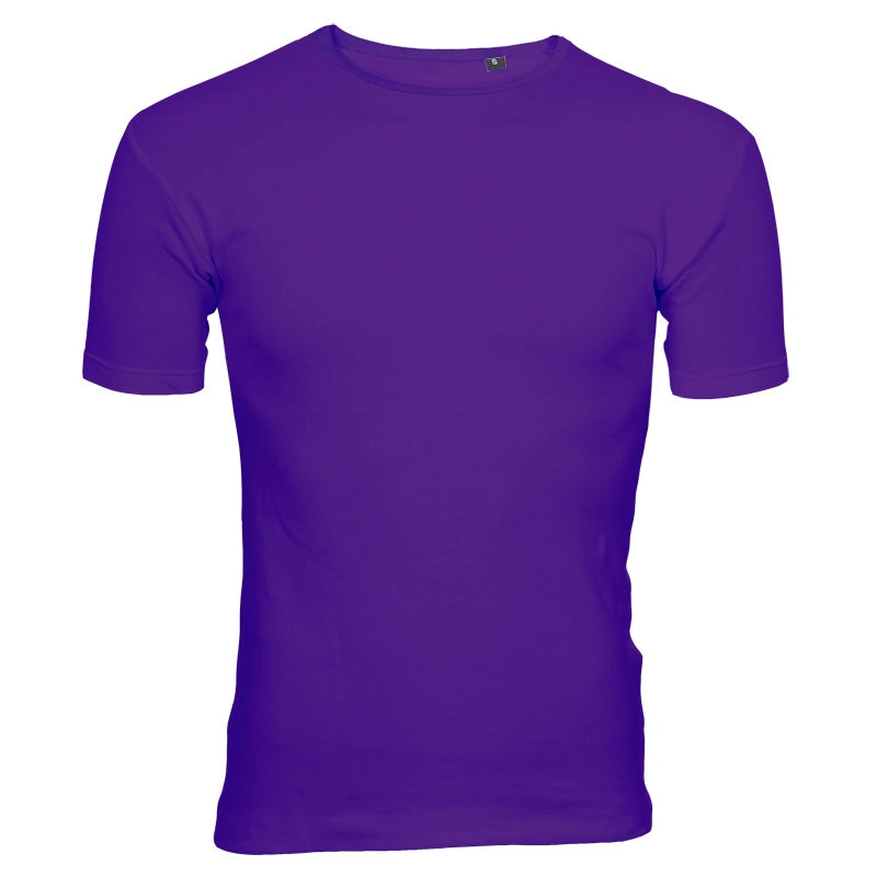 Classic Purple Crew Neck Tee